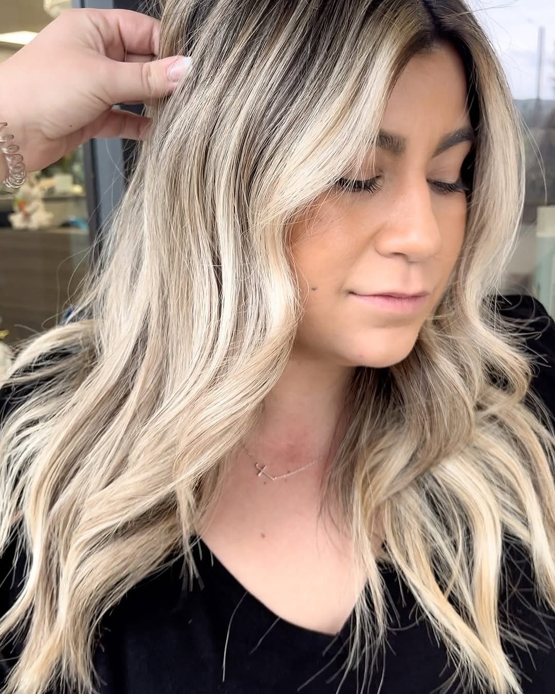 +bright & blended ❄️ 
#blonde #ochairstylist