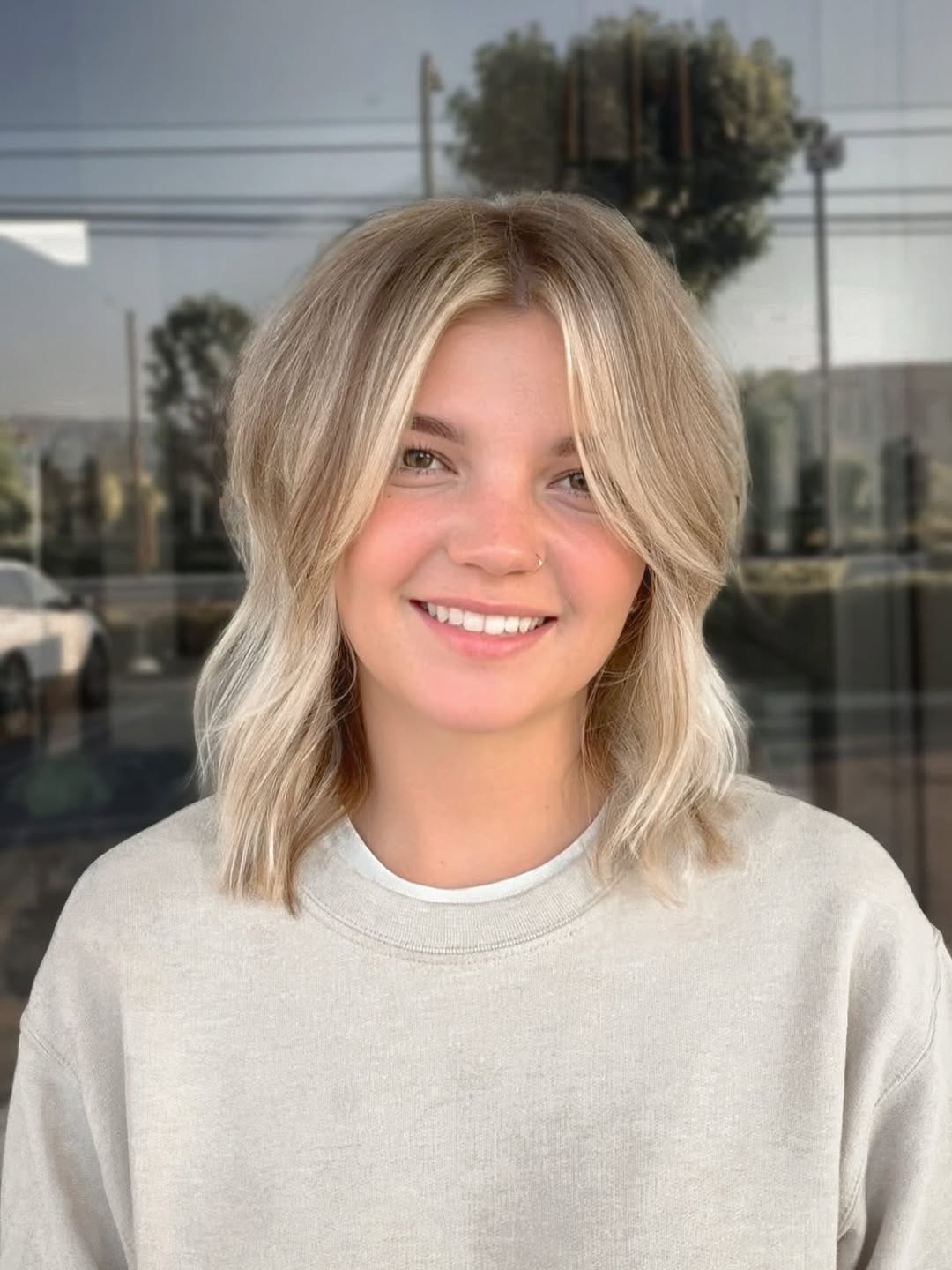 +lived in blondes 🐆🍒
•her goal was to be brighter & to have a seamless grow out! 
-some of us don’t always have the time to get the salon every 6 weeks so the seamless blend is so important! thankful she drove over an hour to get her hair done but with the distance she won’t always have time to get into the salon & get a refresh, so our main priority was the best blend for the best grow out 🕺💋🙈🐆🪩