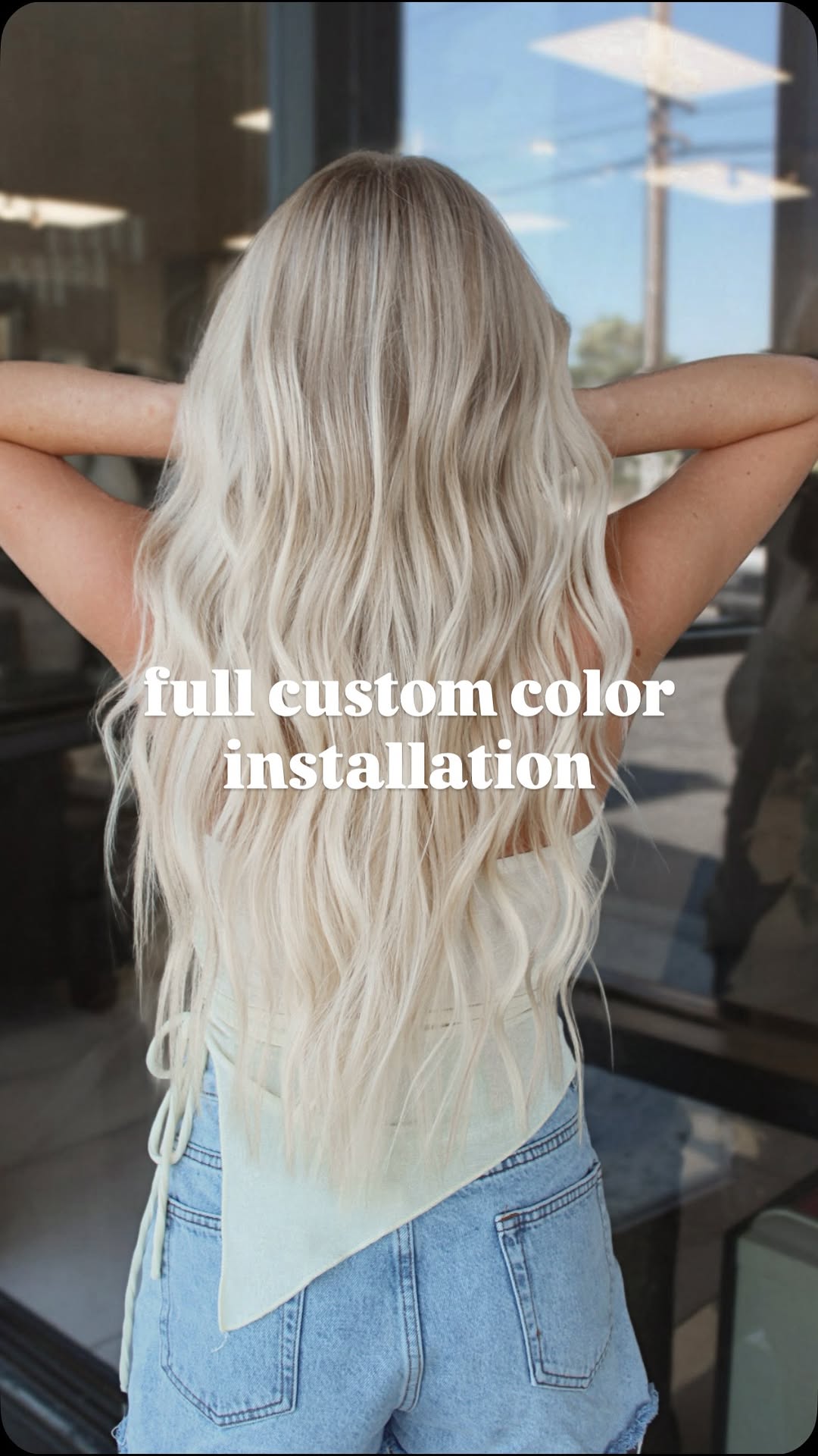 obsessed with this before & after. 

#blonde #ochairstylist #extensions