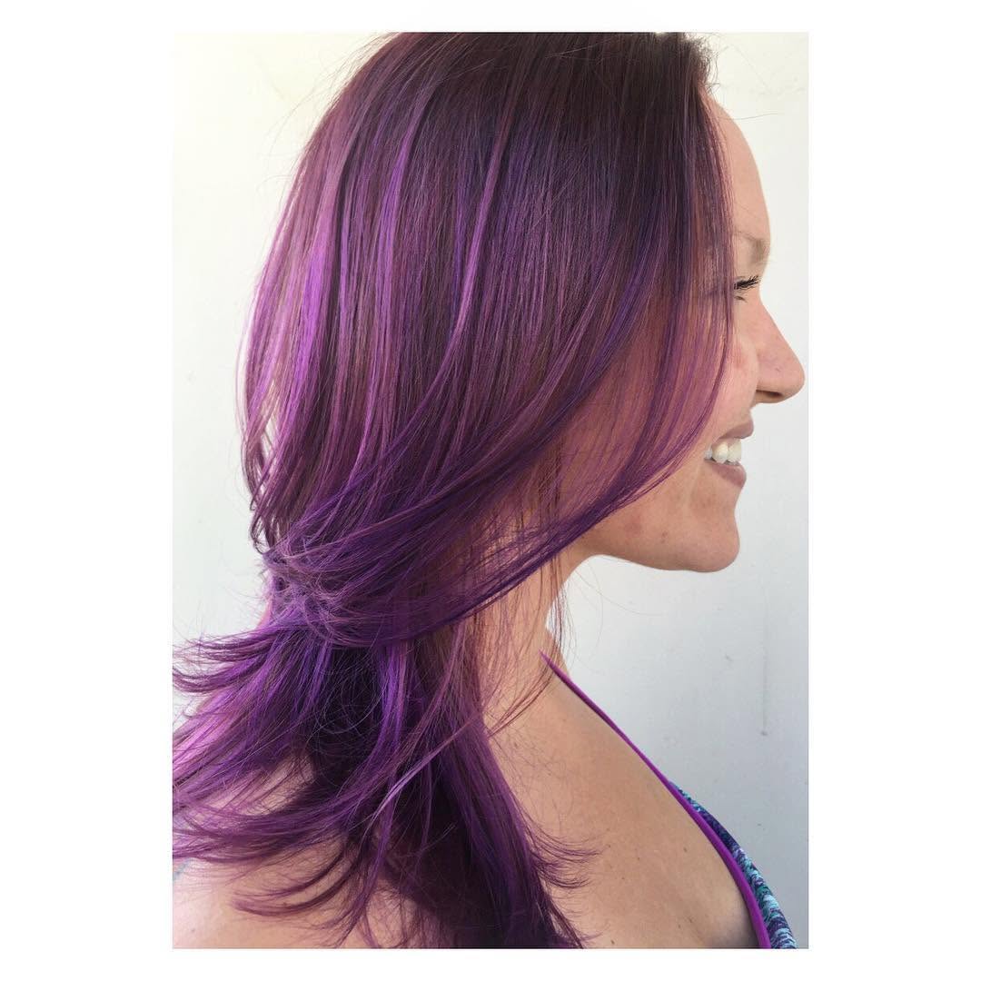 Berry Bliss! 🍇 #hairbynoellelucy